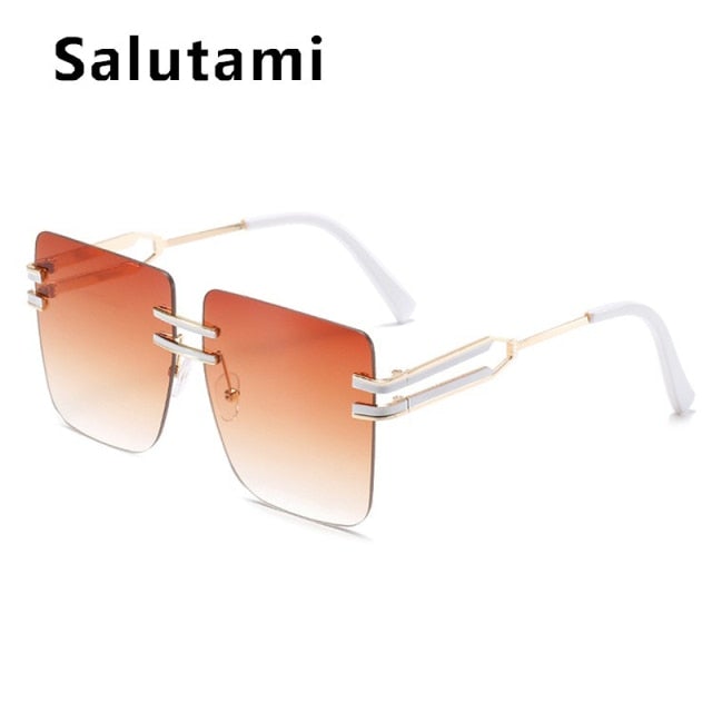 Double Beam Square Sunglasses