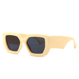 Big Frame Gradient Square Sunglasses