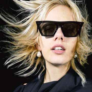 Oversized Gradient Cat Eye Sunglasses