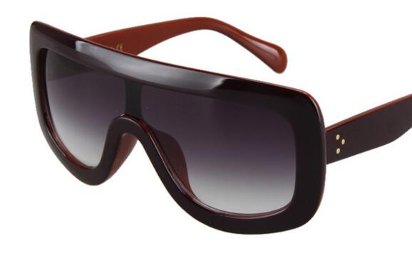 Gradient Big Frame Square Sunglass