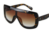 Gradient Big Frame Square Sunglass