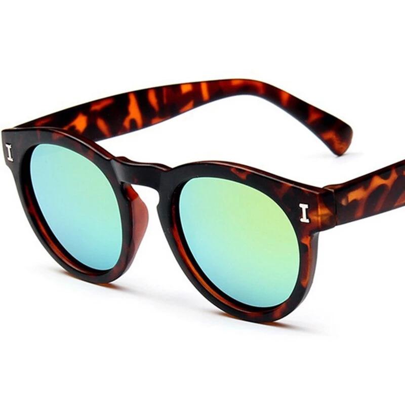 Round Leopard Sunglass
