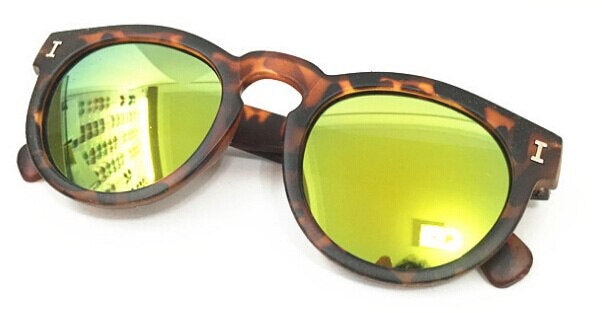 Round Leopard Sunglass