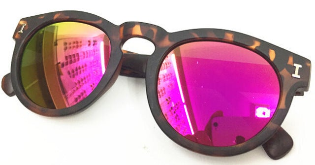 Round Leopard Sunglass