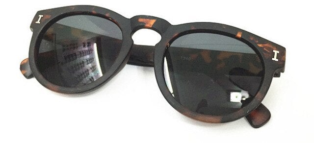 Round Leopard Sunglass