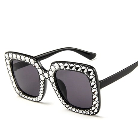 Shining Diamond Square Sunglasses
