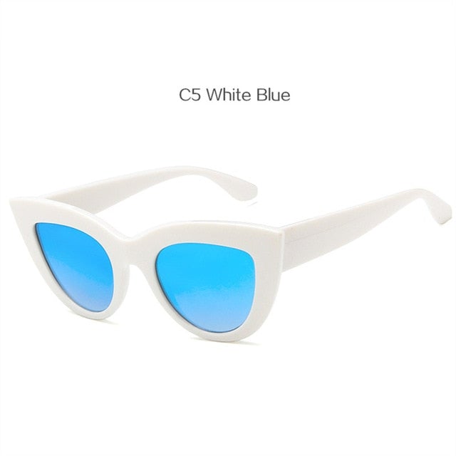 Outdoor Color Cat Eye Sunglasses