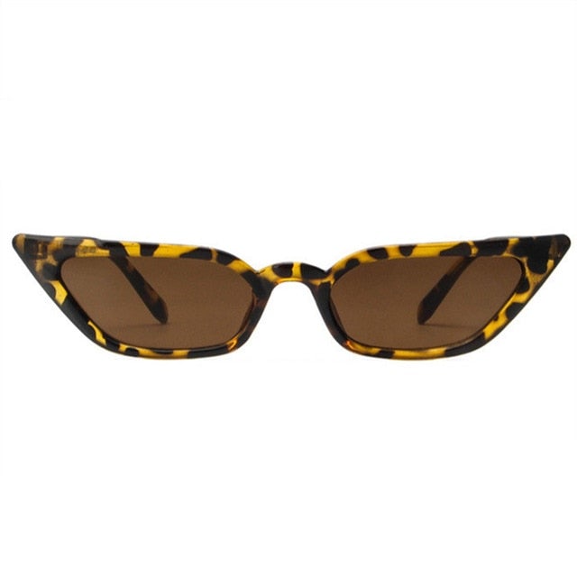 Transparent Vintage Cat Eye Sunglasses