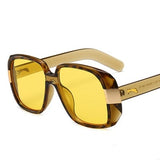Big Frame Vintage Square Sunglasses