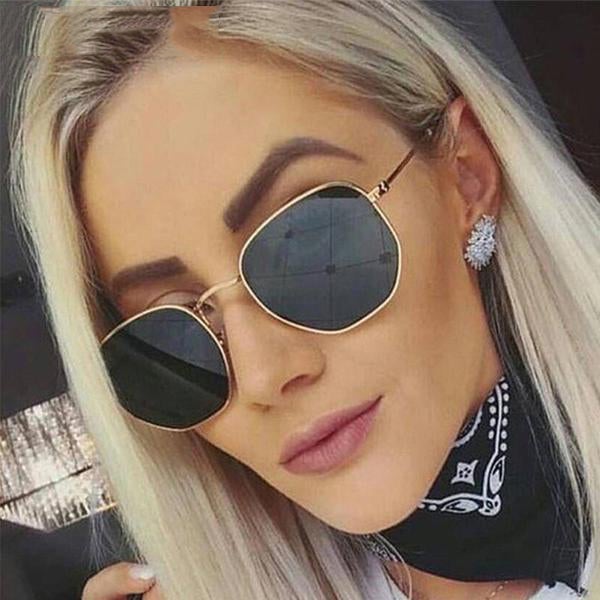 Luxury Metal Aviator Sunglasses