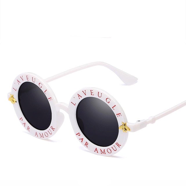 Polycarbonate Fashion Round Sunglasses