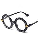 Polycarbonate Fashion Round Sunglasses