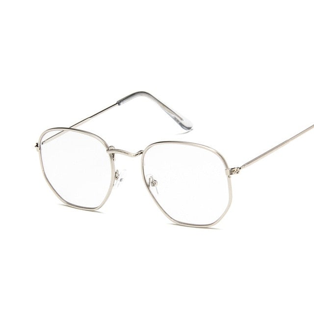 Designer Alloy Mirror Round Sunglass