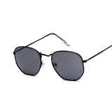 Designer Alloy Mirror Round Sunglass
