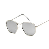 Designer Alloy Mirror Round Sunglass