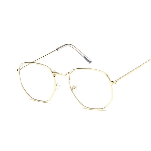 Designer Alloy Mirror Round Sunglass