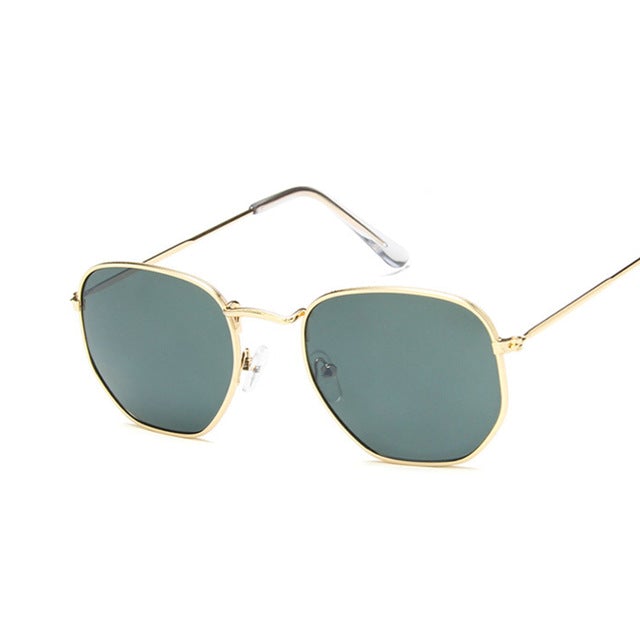 Designer Alloy Mirror Round Sunglass