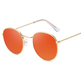 Metal Frame Alloy Round Sunglass