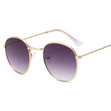 Metal Frame Alloy Round Sunglass