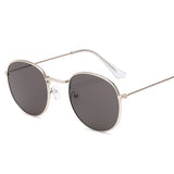 Metal Frame Alloy Round Sunglass