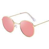 Metal Frame Alloy Round Sunglass