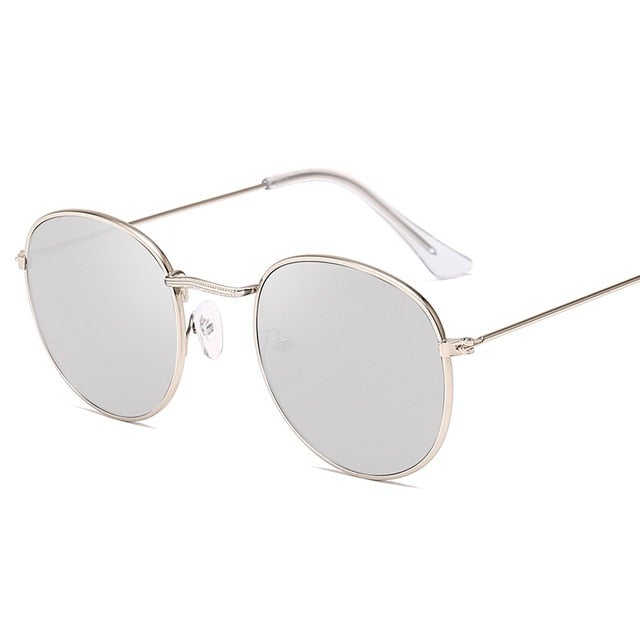 Metal Frame Alloy Round Sunglass
