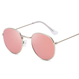 Metal Frame Alloy Round Sunglass