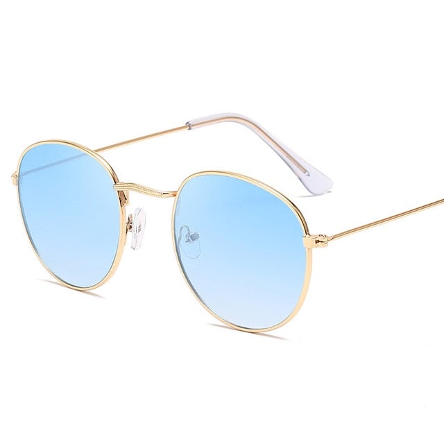 Metal Frame Alloy Round Sunglass