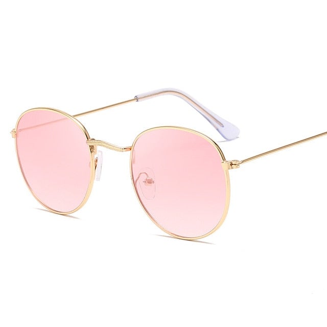 Metal Frame Alloy Round Sunglass