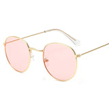 Metal Frame Alloy Round Sunglass