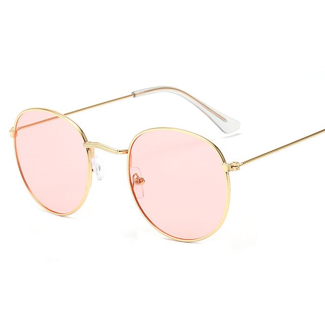 Metal Frame Alloy Round Sunglass