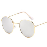 Metal Frame Alloy Round Sunglass