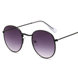 Metal Frame Alloy Round Sunglass