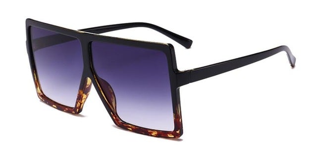 Square Big Frame Retro Sunglass