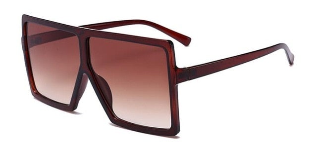 Square Big Frame Retro Sunglass