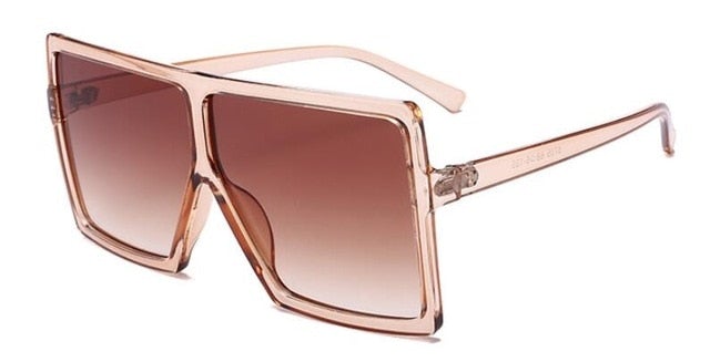 Square Big Frame Retro Sunglass