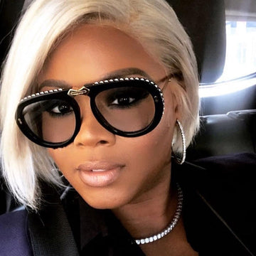 Luxury Diamond Retro Sunglass